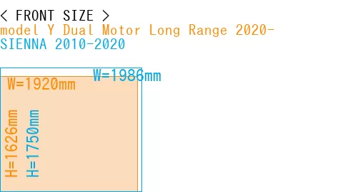 #model Y Dual Motor Long Range 2020- + SIENNA 2010-2020